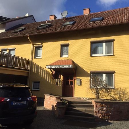 Gaestehaus Zur Quelle Wächtersbach Exteriör bild
